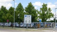 Urlauber-Parkplatz